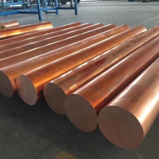 Copper round bars